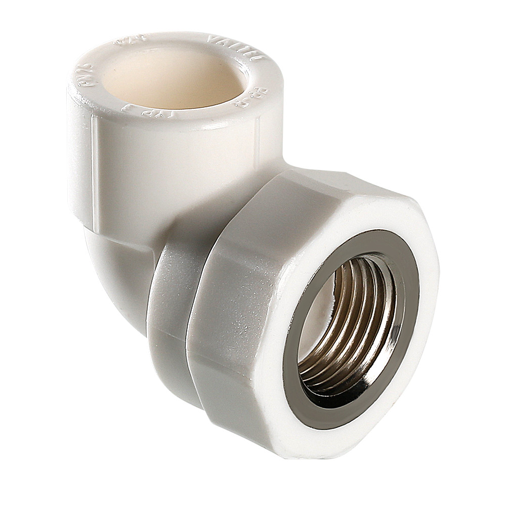 Фитинг полипропиленовый – угольник с переходом на внутреннюю резьбу VTp.752.0