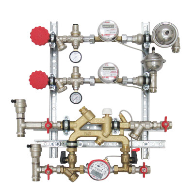Квартирная станция для систем отопления и водоснабжения  VT.NM.GF