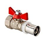 Шаровые краны для металлополимерных труб